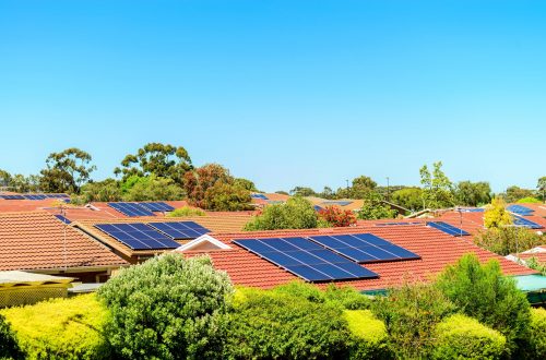 solar panels in Kenya