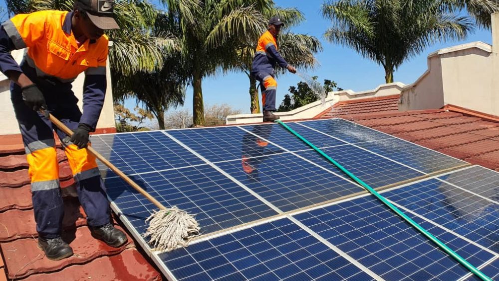 solar panels cleaning Kenya