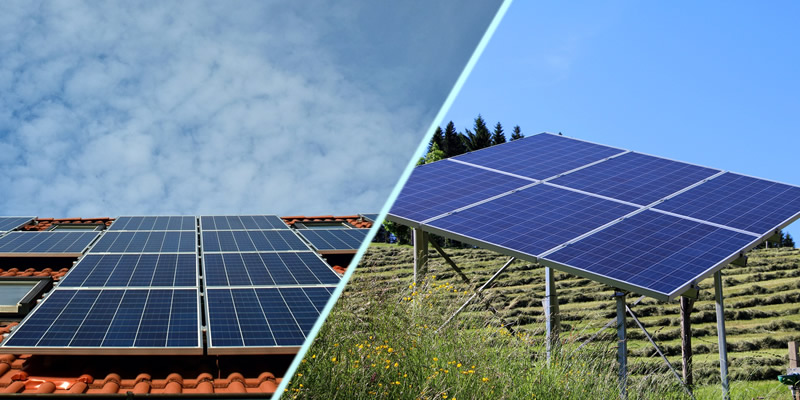 ground or roof mounted solar panels in Kenya